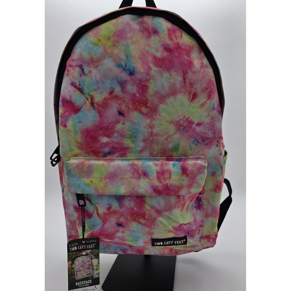 Two Left Feet Backpack Tiedye  Kids New w/ Tags. Tag torn off side of bag‎ #0187